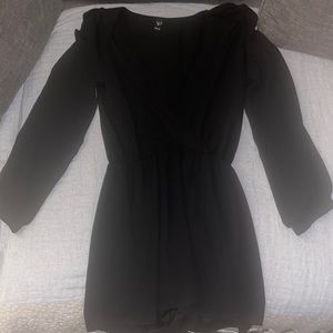 Black romper from Windsor side medium runs a little big